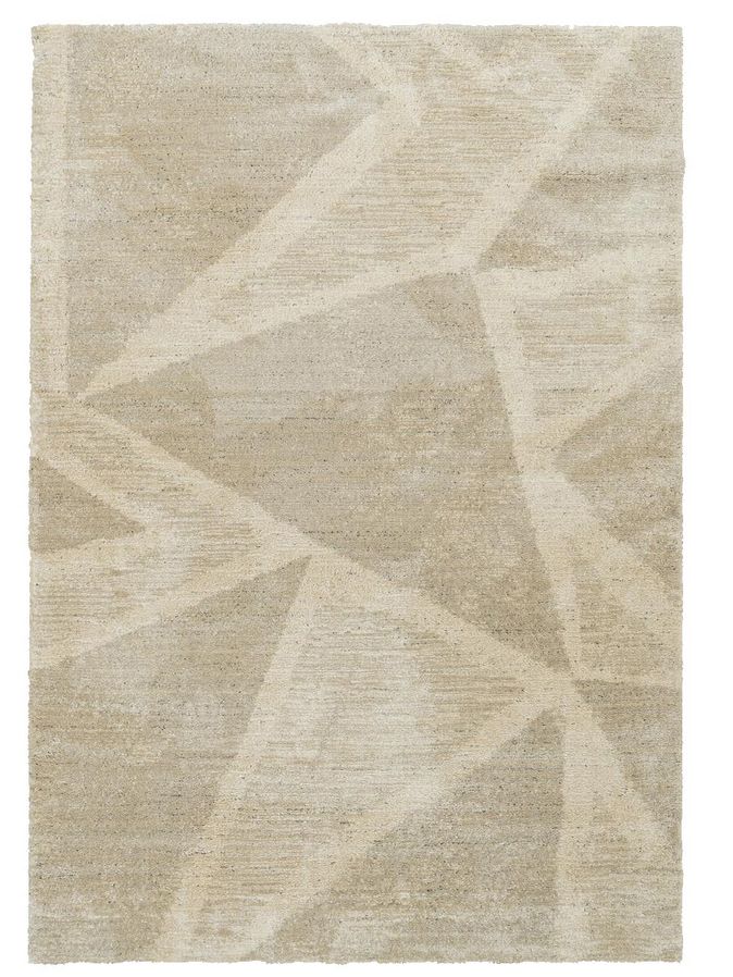 Vloerkleed Scandinavië beige triangle