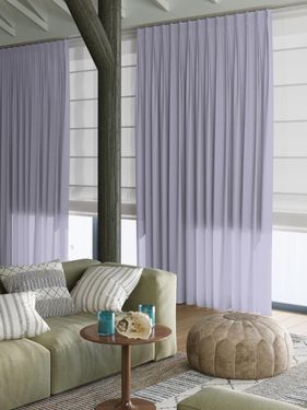 Vitrage Topcolor Voile paars