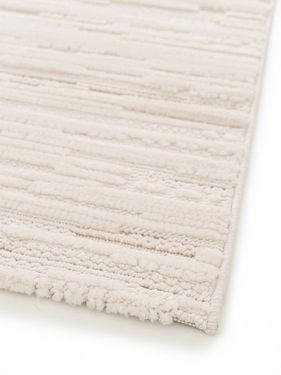 Vloerkleed Lexie stripes creme