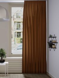 Gordijn Celeb velours amber