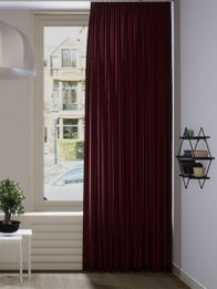 Gordijn Celeb velours cerise
