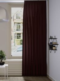 Gordijn Celeb velours oranje