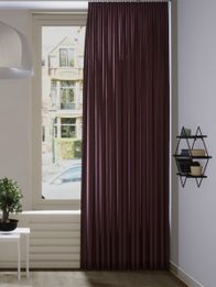Gordijn Celeb velours rosewood