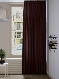 Gordijn Celeb velours rust