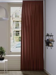 Gordijn Celeb velours salmon