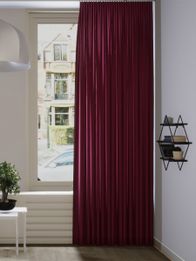 Gordijn Celeb velours sangria