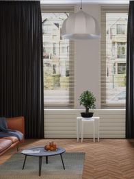 Gordijn Closed donkertaupe dim-out