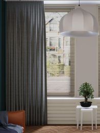 Gordijn Tender velours beton