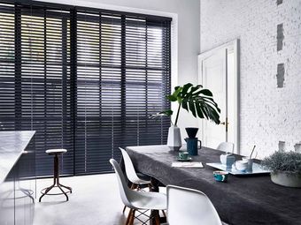 Houten jaloezie bece | 16786 Deep Black
