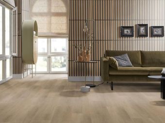 Houten wandpaneel vierkant | Licht eiken