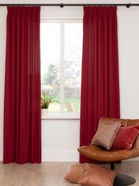 Gordijn Nuancer rood