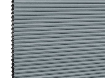 Plisségordijn dubbel R-line grijs