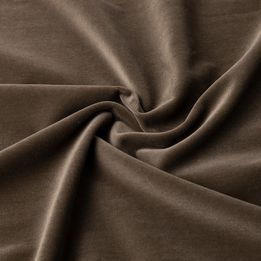 Gordijn Superior velours mokka