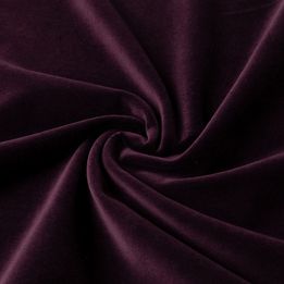 Gordijn Superior velours aubergine