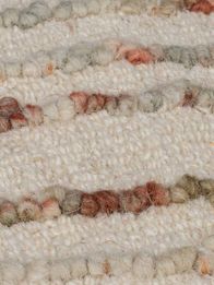 Vloerkleed Swirl wool natural