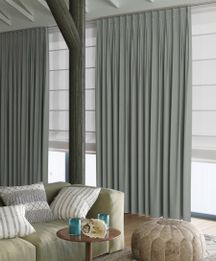 Gordijn Double Recycle jade