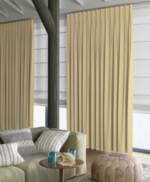 Gordijn Nuancer vlas