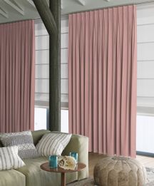 Gordijn Nuancer oud roze