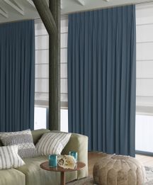 Gordijn Superior velours petrol