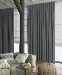 Gordijn Superior velours staal