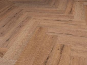 PVC Mansion visgraat | Dark oak