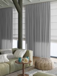 Vitrage Topcolor Voile nero