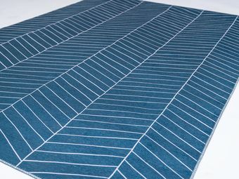 Vloerkleed Scandi denim blauw