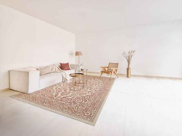 Vloerkleed Anais beige/brique