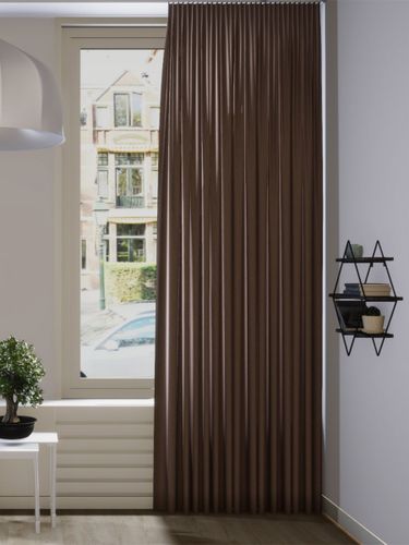 Gordijn Celeb velours pebble