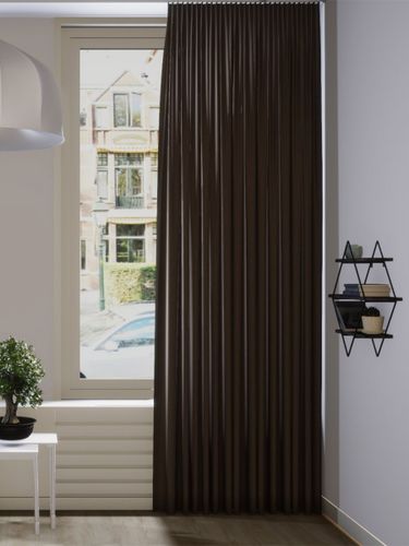 Gordijn Celeb velours taupe