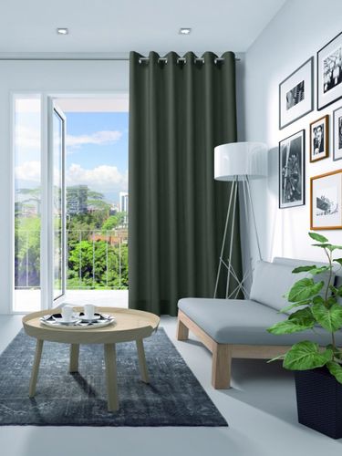 Gordijn Elegance velours dennengroen