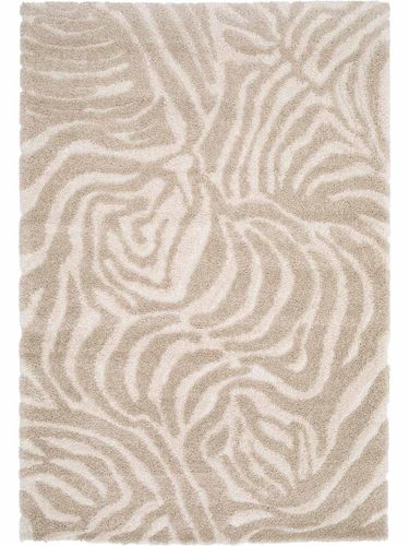 Vloerkleed Embrace | Creme beige swirl