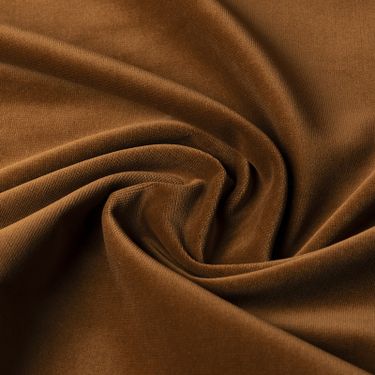 Gordijn Superior velours bruin