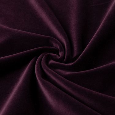 Gordijn Superior velours aubergine