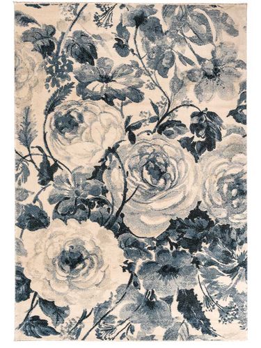 Vloerkleed Bohemia blauw