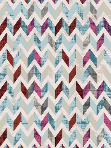 Vloerkleed Velvet multi lila