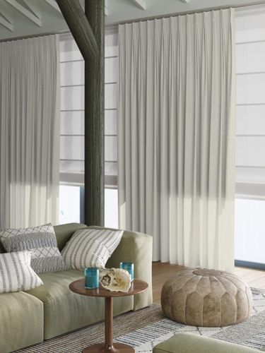 Vitrage Topcolor Voile ivoor