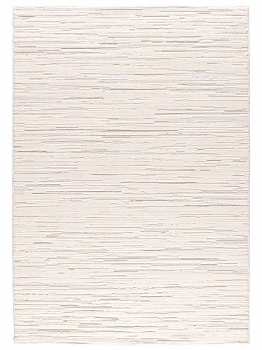Vloerkleed Lexie stripes creme