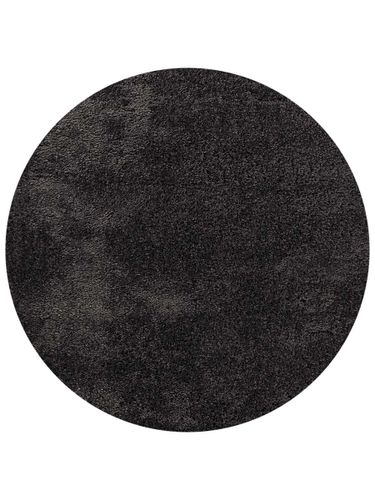 Vloerkleed Skin rond charcoal