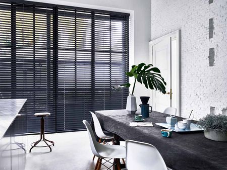 Houten jaloezie bece | 16786 Deep Black