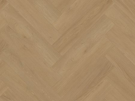 PVC Malaga visgraat | Natural oak