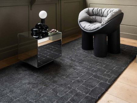 Tapijt Myriade pebble | Antraciet