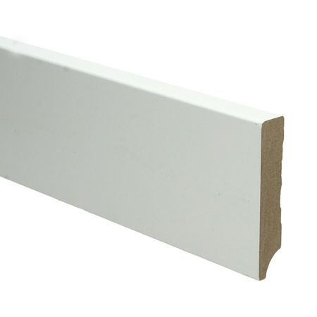 Hoge plint Modern wit