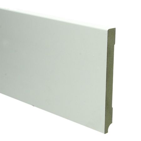 Hoge plint Modern wit