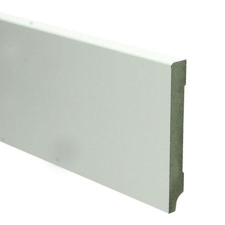 Hoge plint Modern wit
