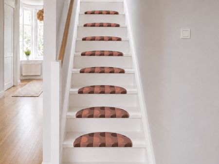 Trapmatten set Ambiance | Swirl burgundy