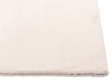 Vloerkleed Plush creme