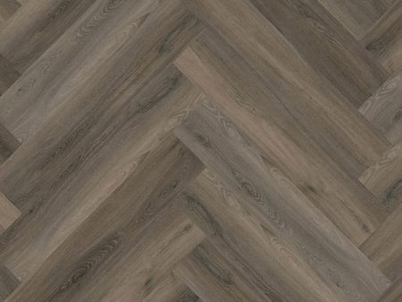 PVC Kodiaq visgraat click | Dark grey