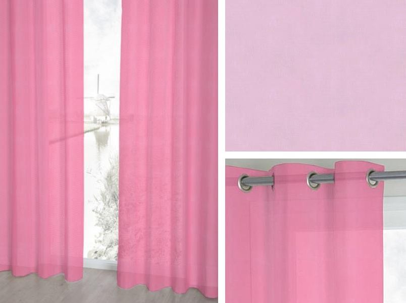 Vitrage Topcolor Voile 85 fuchsia | Roobol Vitrage Topcolor Voile 85 fuchsia | Roobol