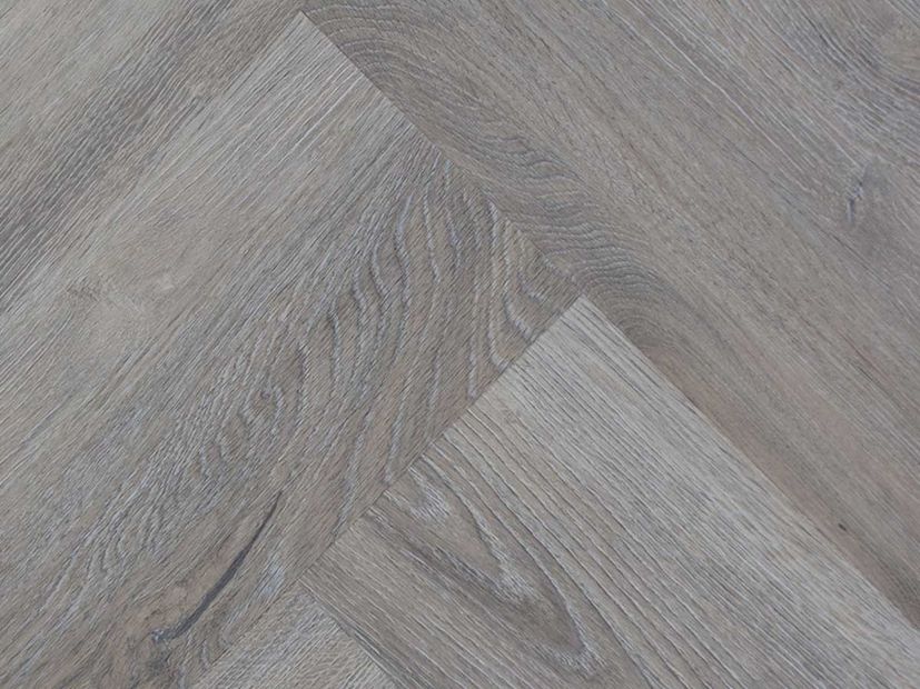PVC vloer Spigato visgraat smoky